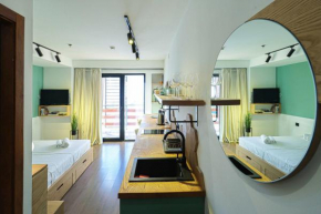 Stylish Studio Apartment with balcony In Marshall Gudauri Project